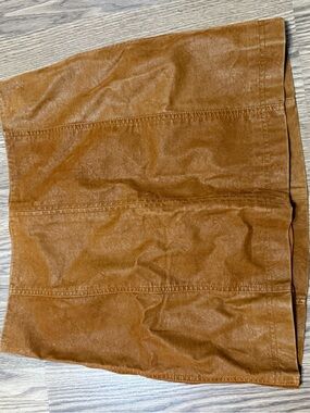 Free People Leather Skirt